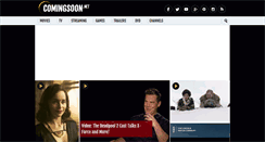 Desktop Screenshot of comingsoon.net